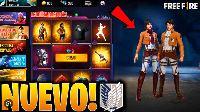 Nueva ruleta mágica de Free Fire