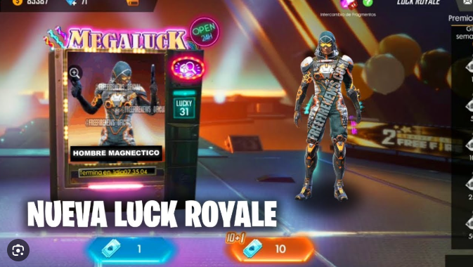 Nueva ruleta mágica de Free Fire